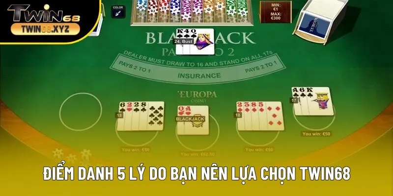 Điểm danh 5 lý do bạn nên lựa chọn Twin68